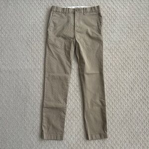 Crewcuts Boys' Skinny-Fit Flex Chino Pant Khaki Size 12 Preppy Neutral Casual